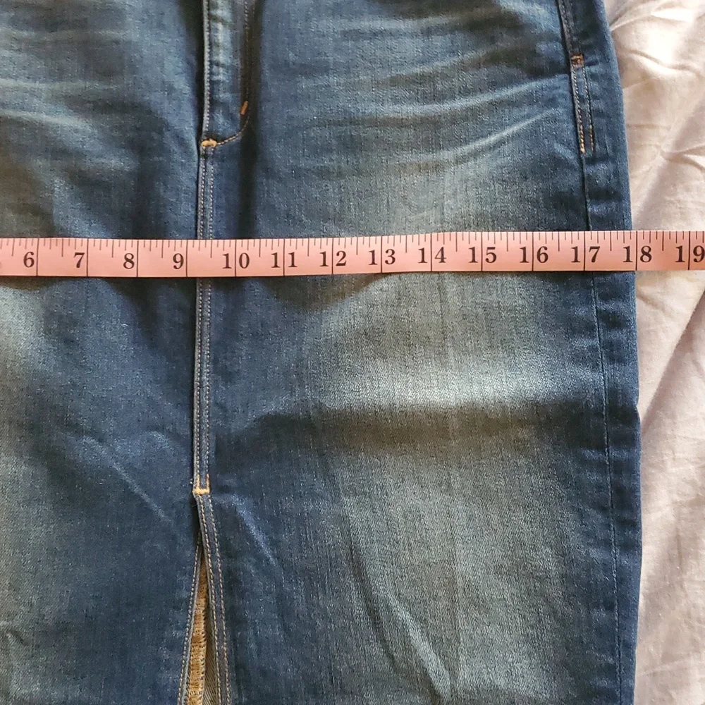 Mcguire denim‎ skirt with front slit S29